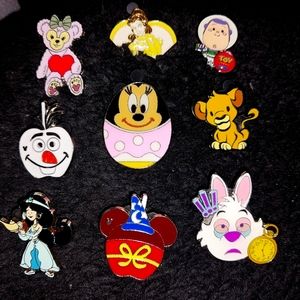 Disney character pins